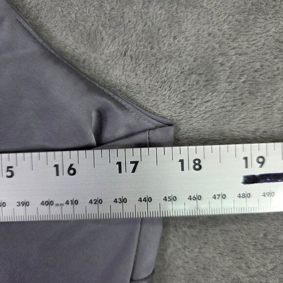 Womens Express Lavender Midi Satin Slip Dress Spaghetti Straps Cowl Neck Size M - Picture 5 of 7